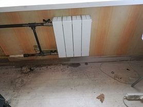 Установили батарею в Москве